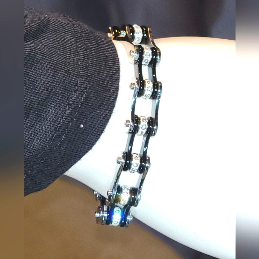 Bracelets motorcycle chain link